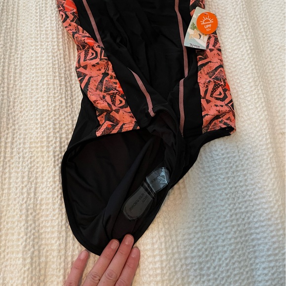 beautyin Women's One Piece Athletic Racerback Swimsuit Slimming Bathing Suit - Picture 5 of 8